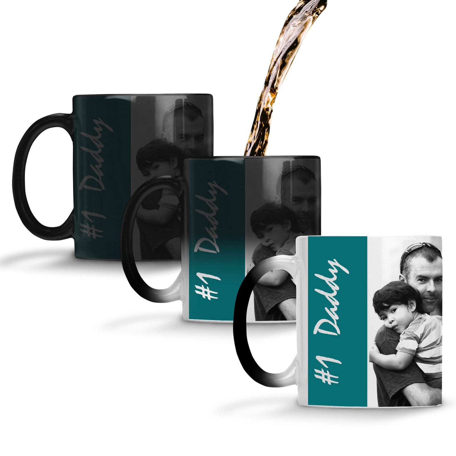 Number 1 Daddy Coffee Mug Magic