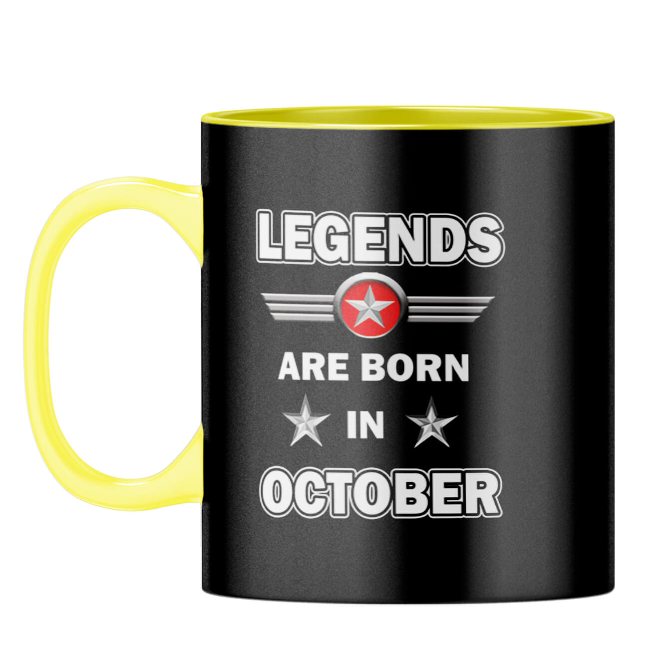 October Legends Coffee Mug Yellow