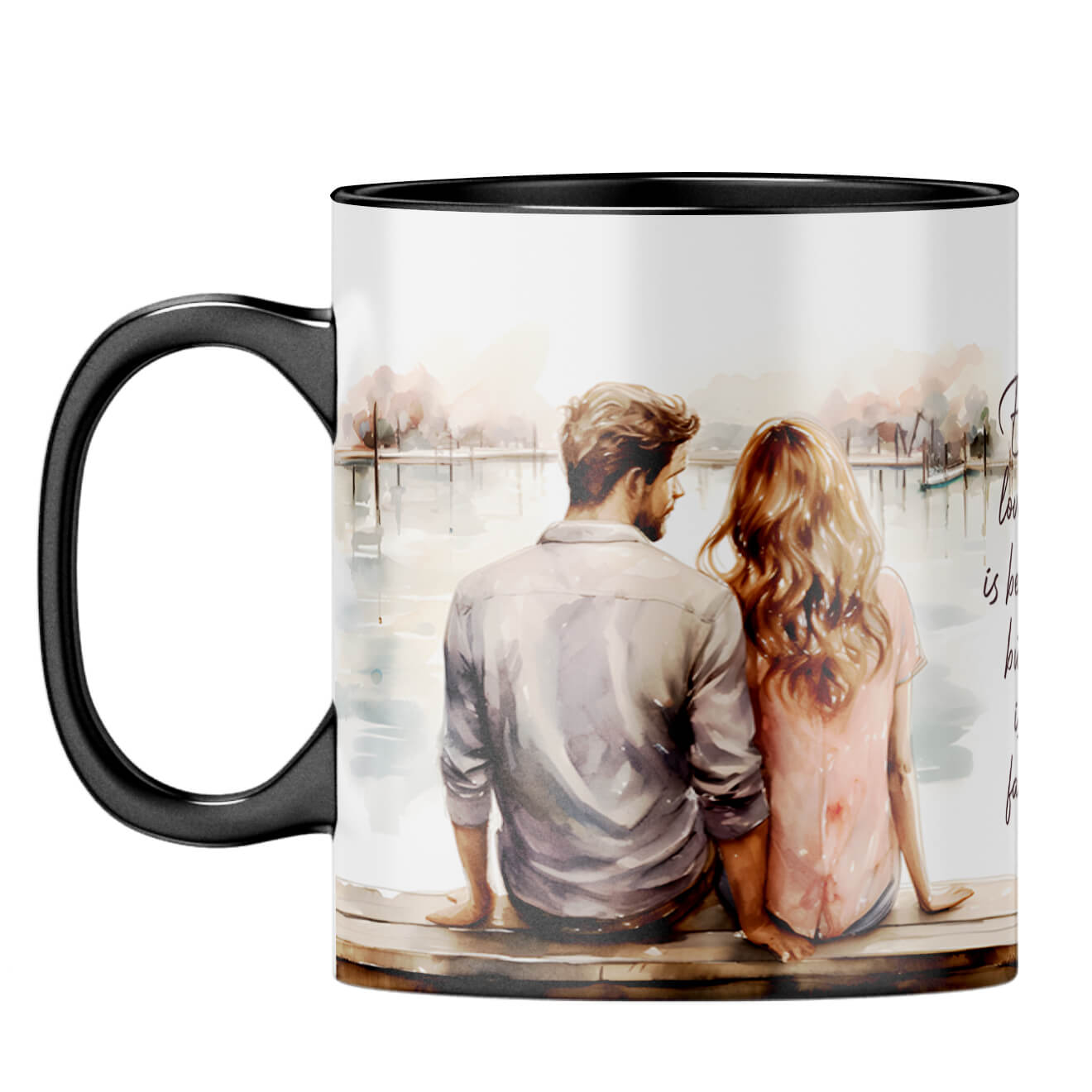 Our Love Story is My Favorite Coffee MugF-Black