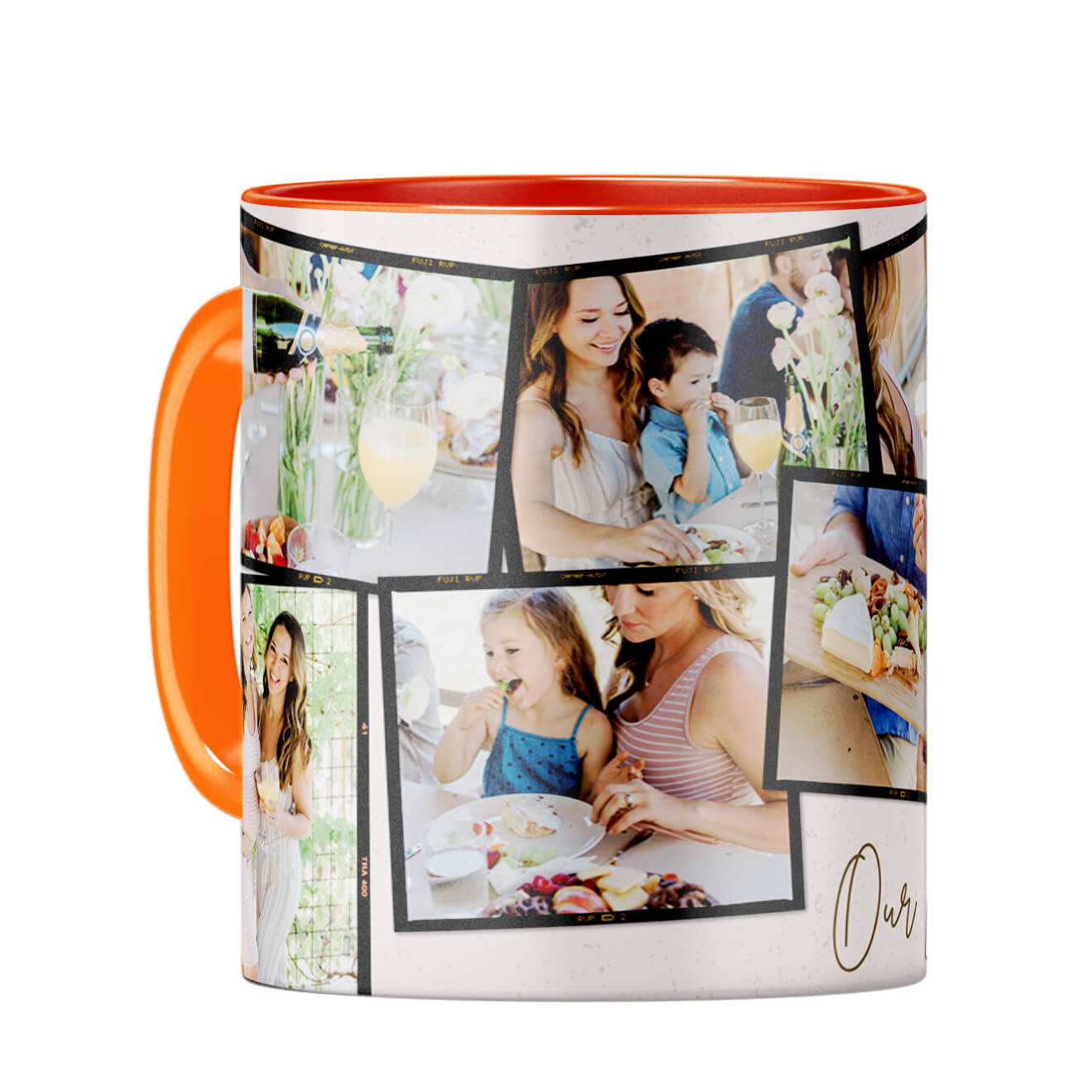 Our Loving Memories Coffee Mug Orange