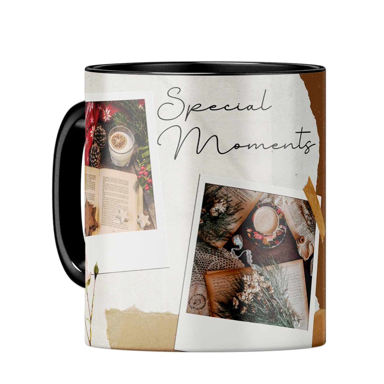 Our Special Moments Coffee Mug Black