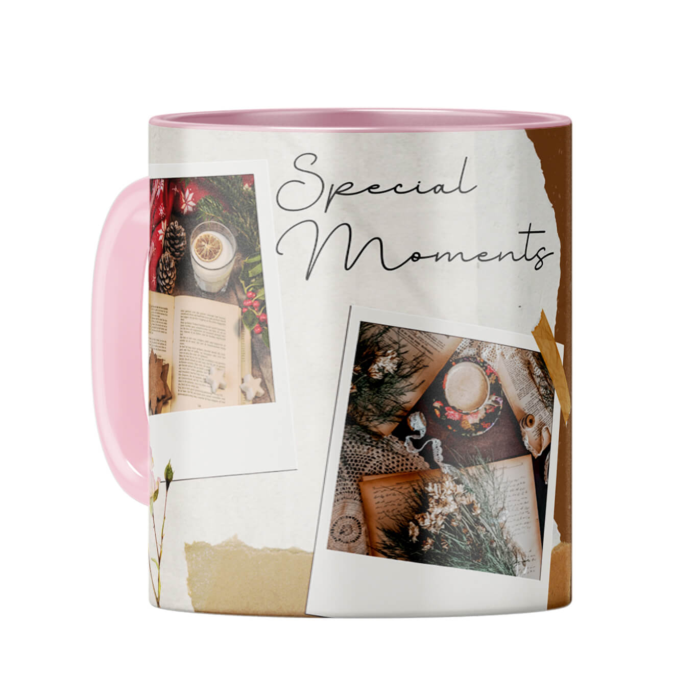 Our Special Moments Coffee Mug Pink
