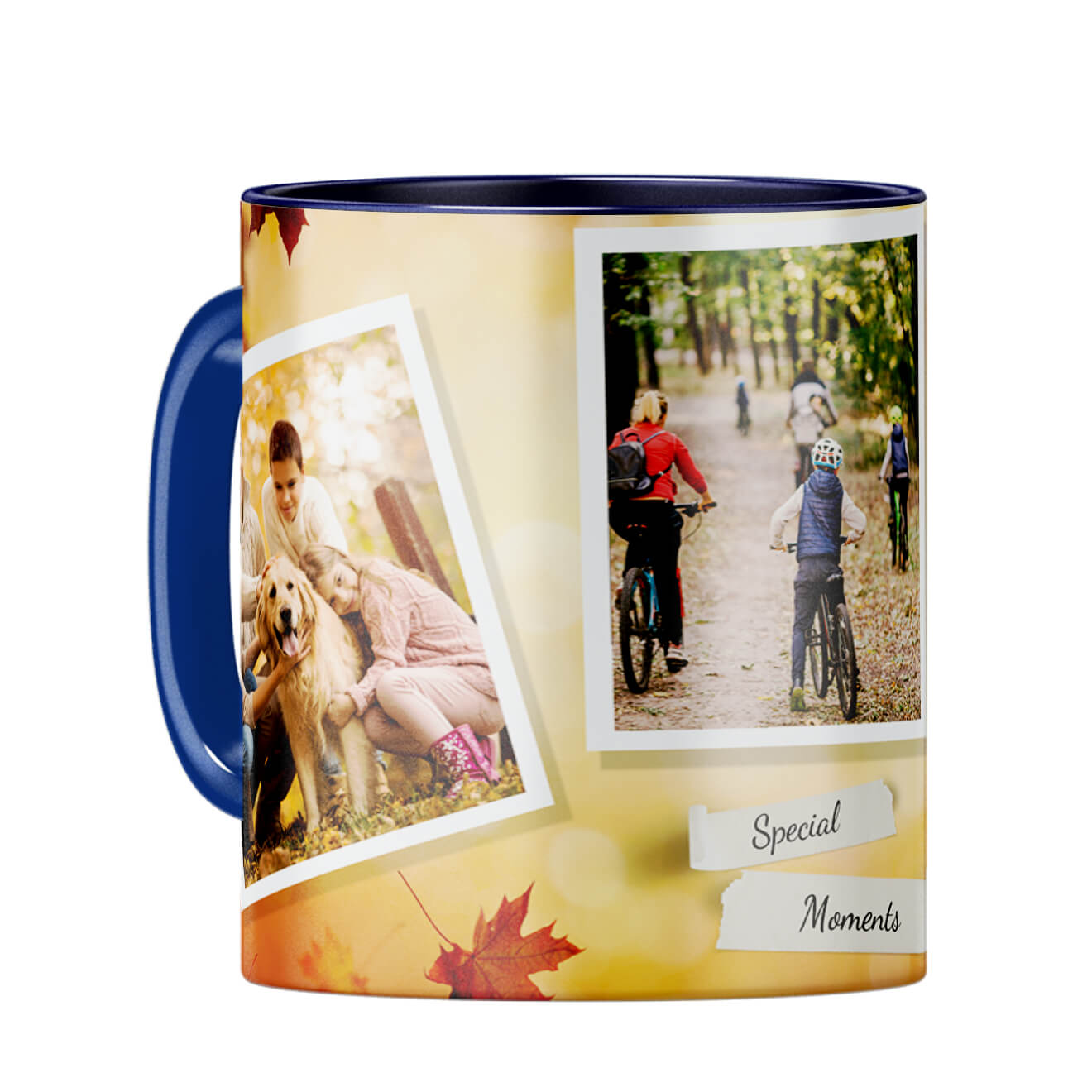 Our Very Special Moments Coffee Mug Dark Blue