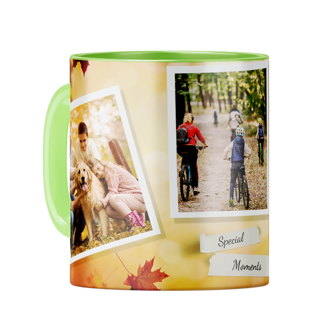 Our Very Special Moments Coffee Mug Light Green