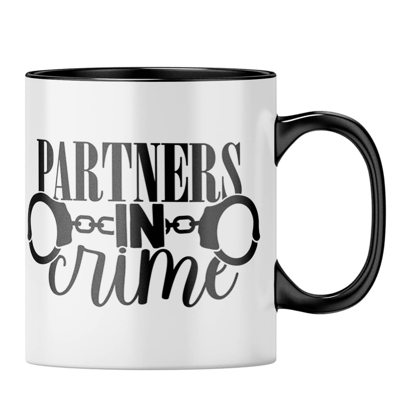Partners In Crime Coffee MugB-Black