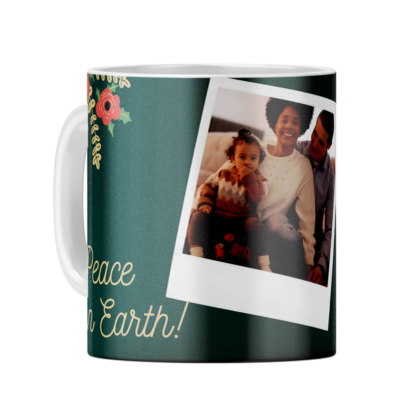 Peace on Earth Coffee Mug White