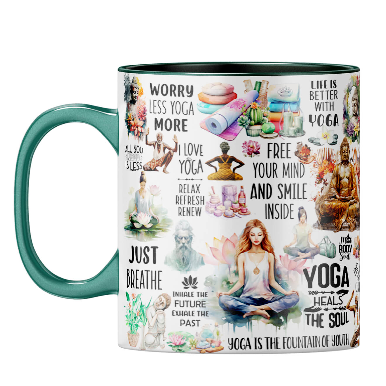 Perfect Yoga Lovers Gift Coffee Mug