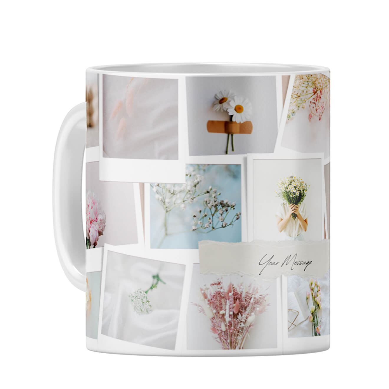 Photos Collage Coffee Mug White