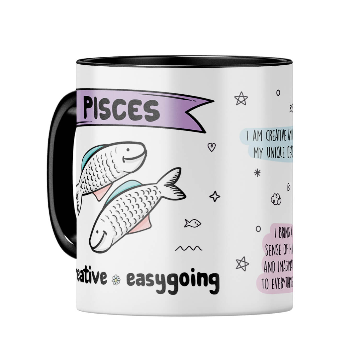 Pisces Coffee MugC-Black