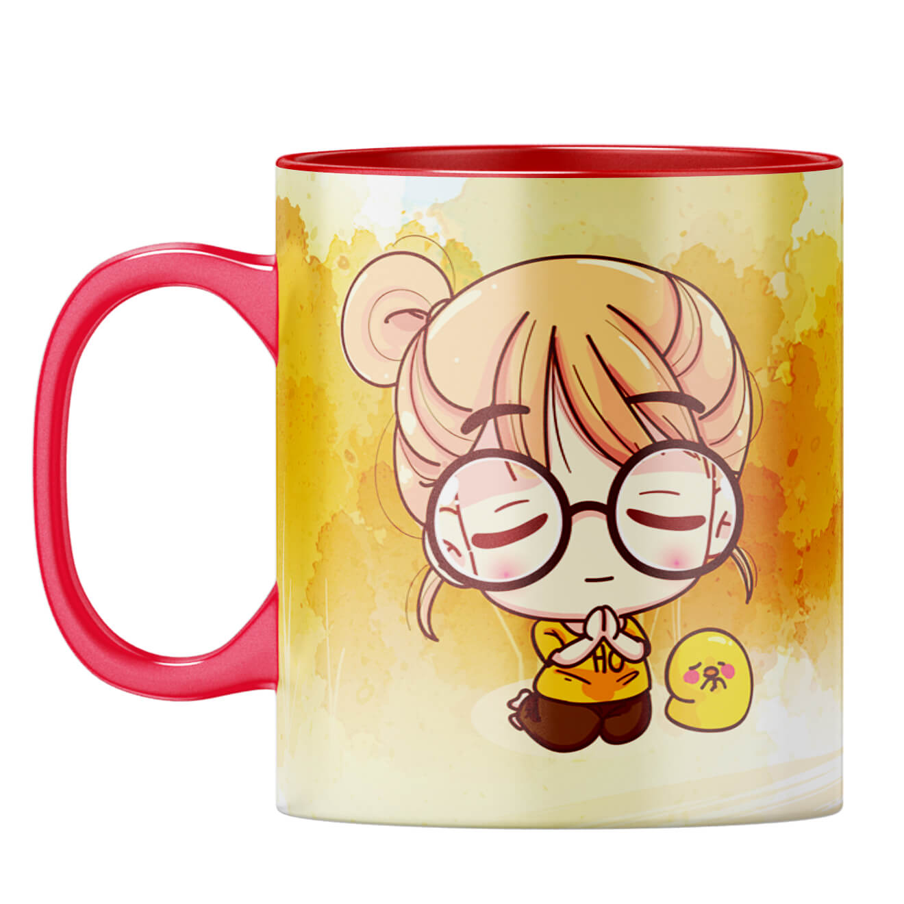 Positive Motivational Quote Gift Coffee Mug Red