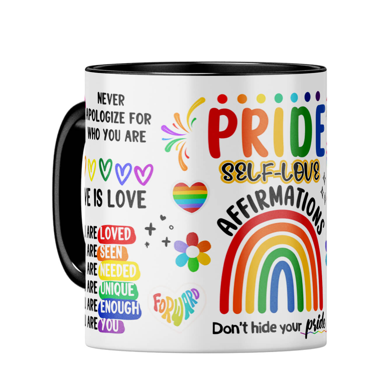Price Self Love Coffee Mug Black