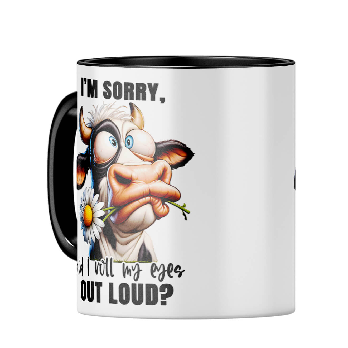 Roll My Eyes Loud Coffee MugC-Black