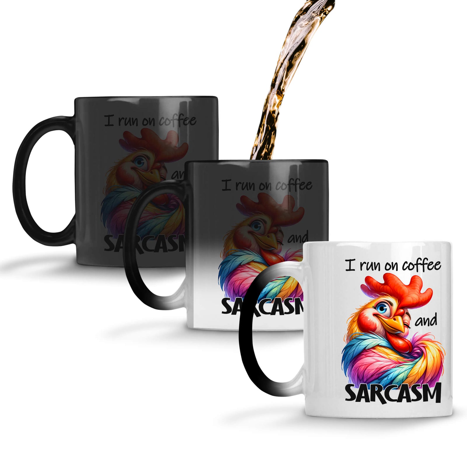 Run of Coffee and Sarcasm Coffee Mug Magic