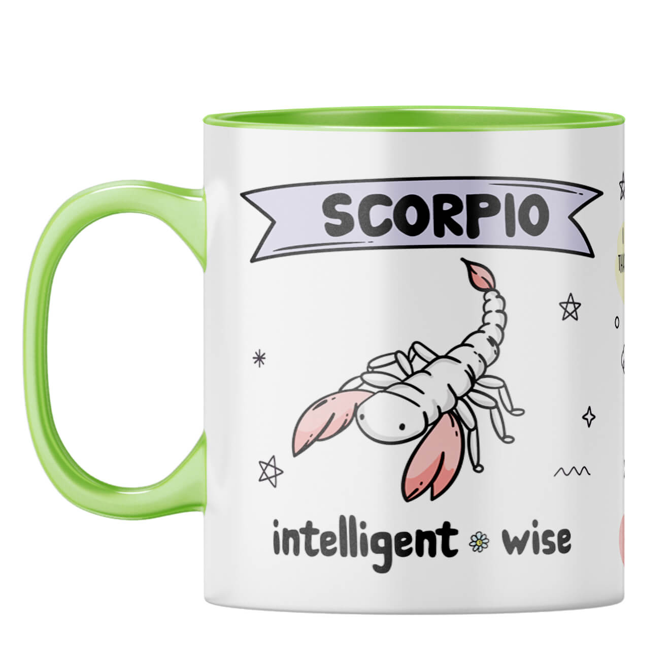 Scorpio Coffee Mug Light Green