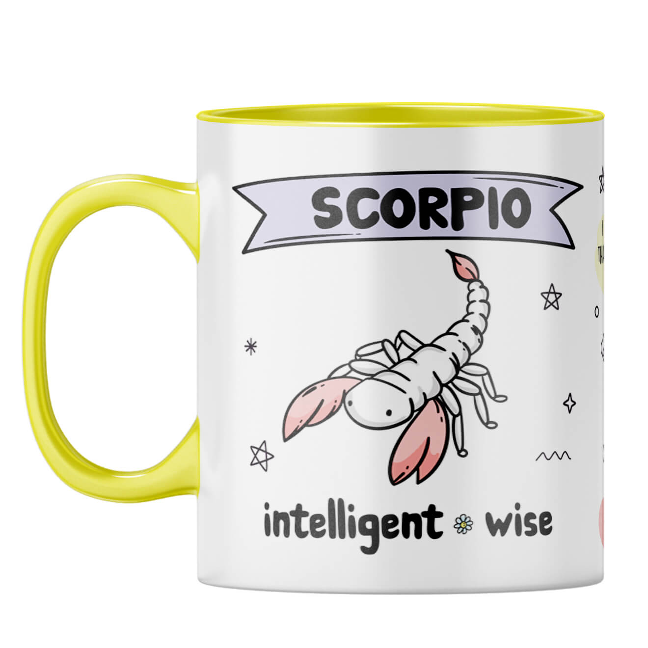 Scorpio Coffee Mug Yellow
