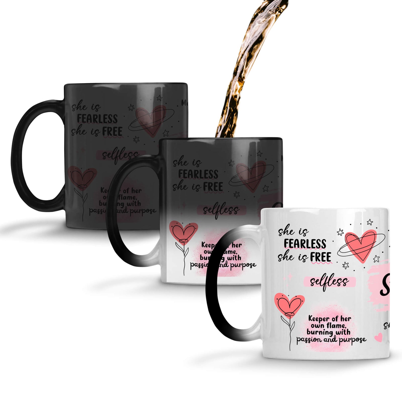 She is Fearless Coffee Mug Magic