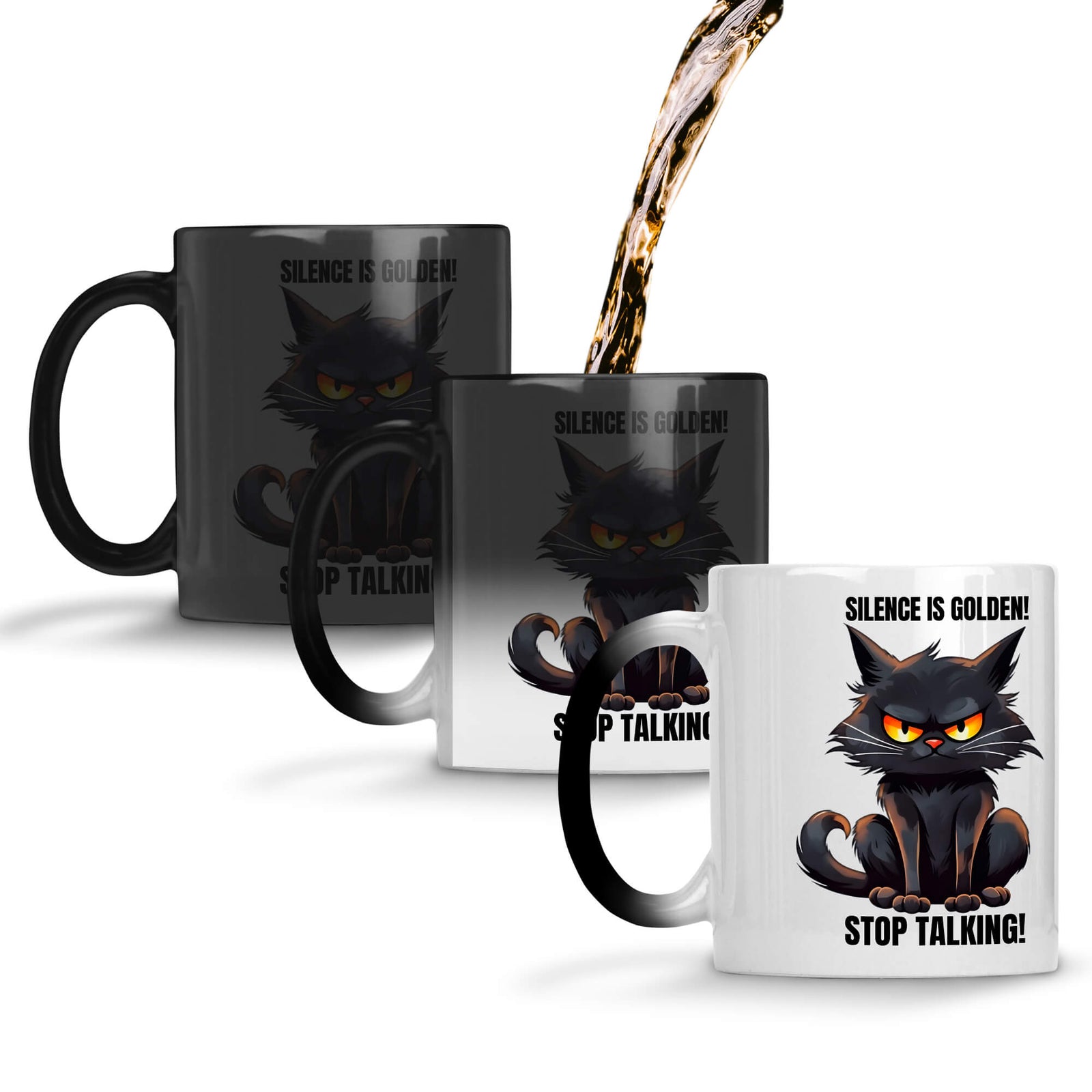 Silence Is Golden Coffee Mug Magic