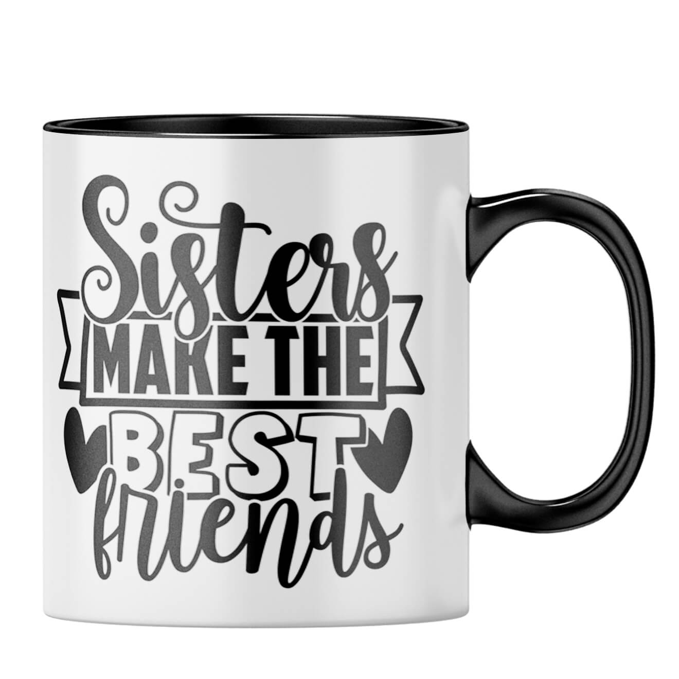 Sister Make Best Friends Coffee MugB-Black