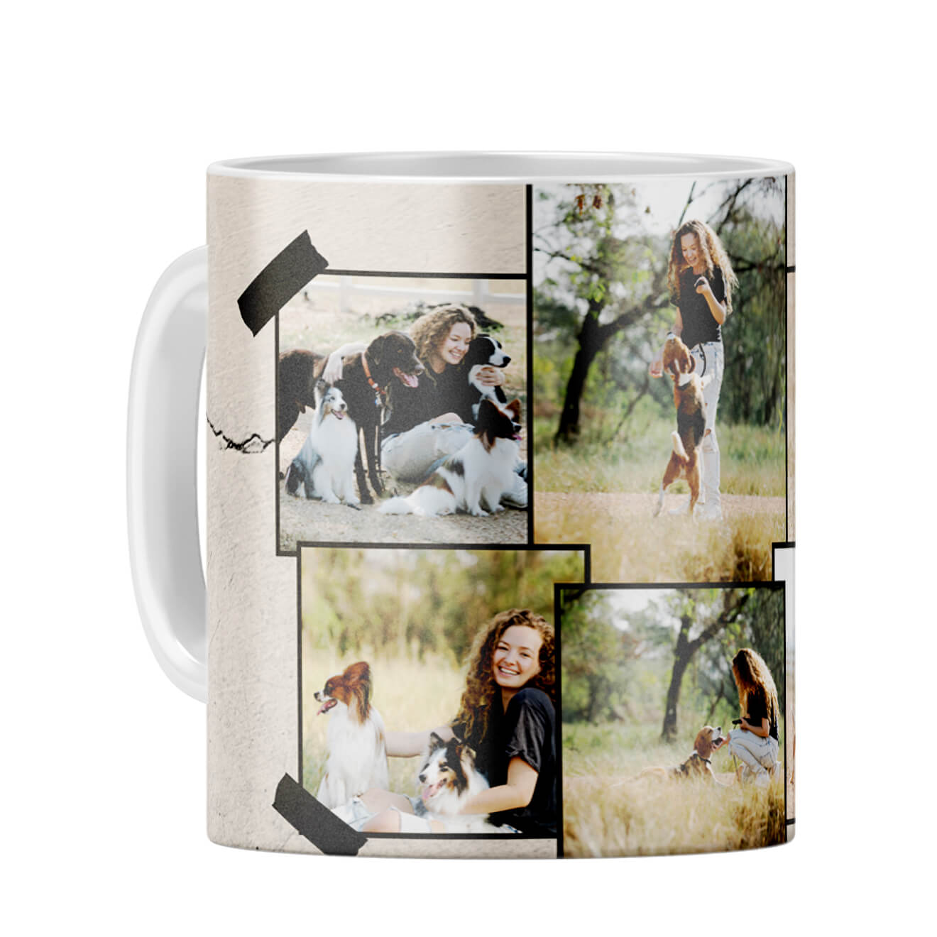 Six Special Photos Coffee Mug White