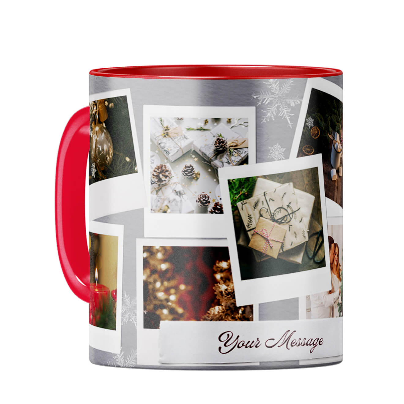 Special Message with Photos Coffee Mug