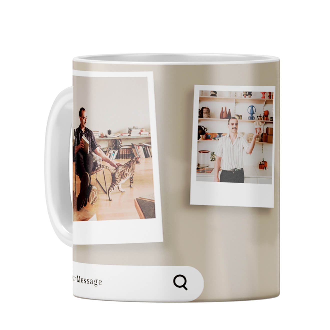 Special Message with Special Photos Coffee Mug
