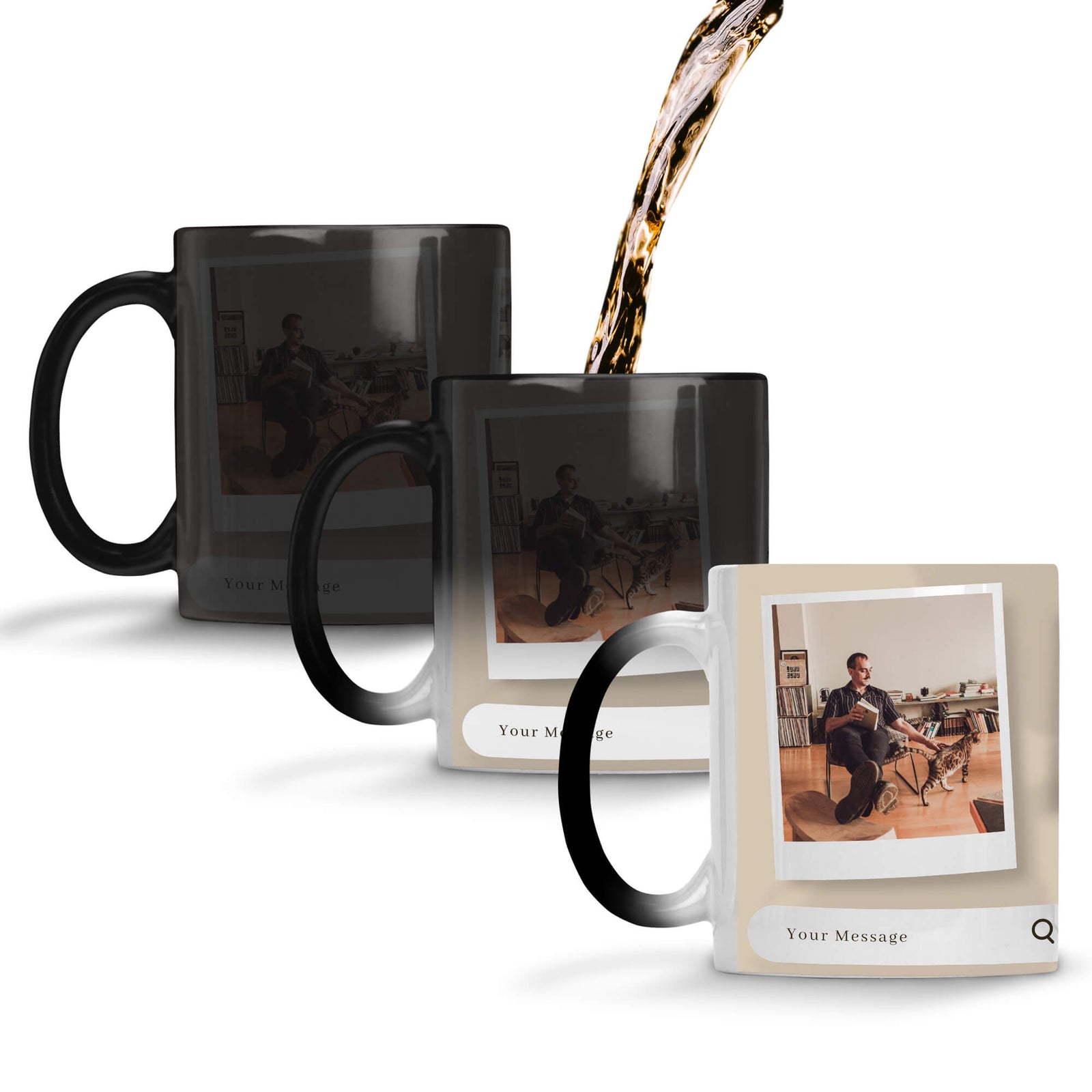 Special Message with Special Photos Coffee Mug Magic
