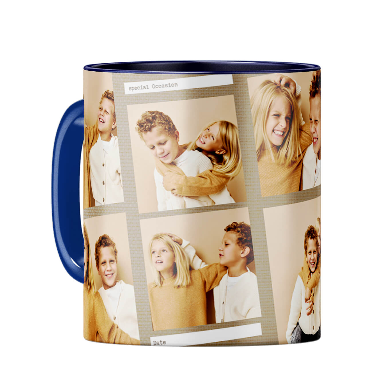 Special Occasion Photos Coffee Mug Dark Blue