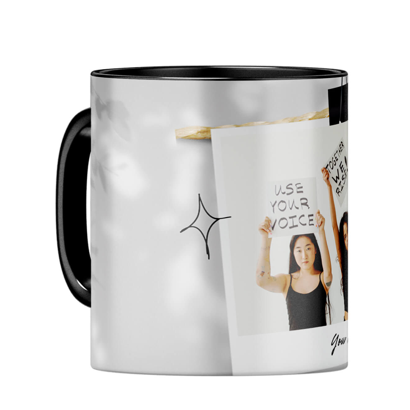 Special Photo with Message Coffee Mug