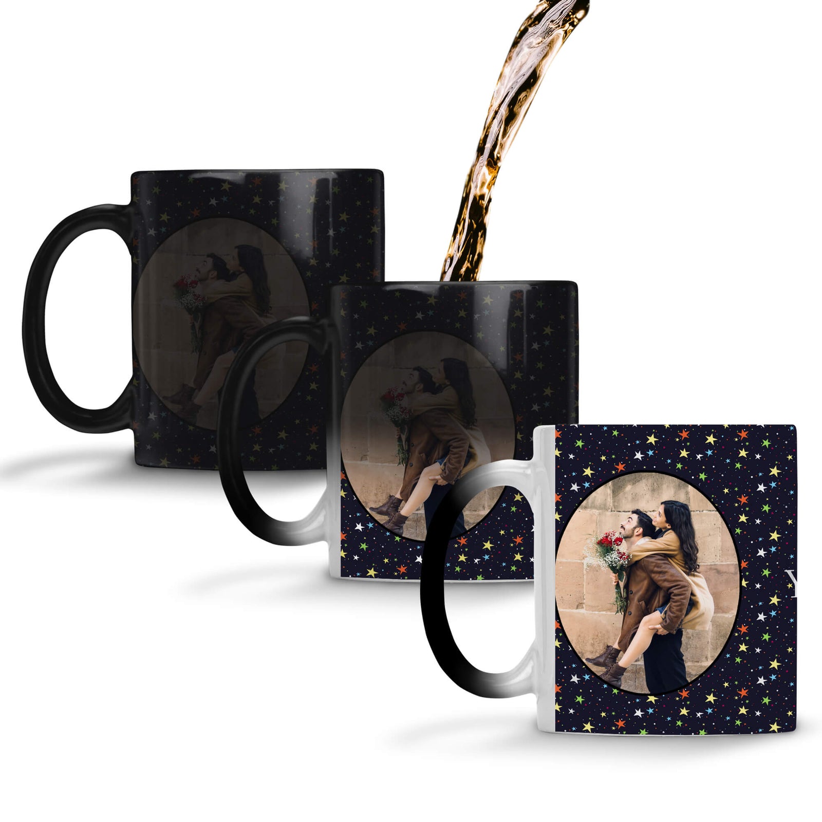 Stars and Photo Coffee Mug Magic