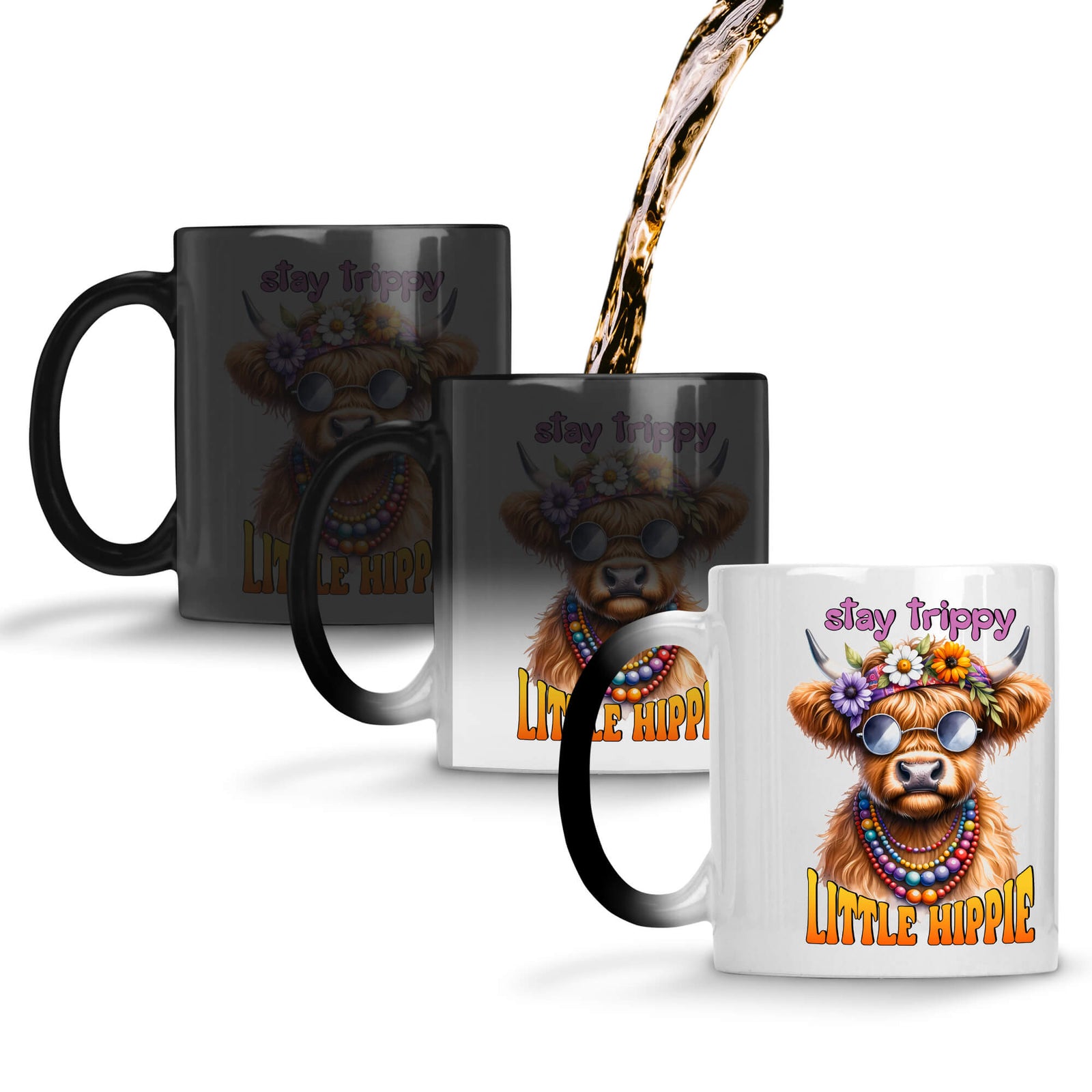 Stay Trippy Little Hippie Coffee Mug Magic