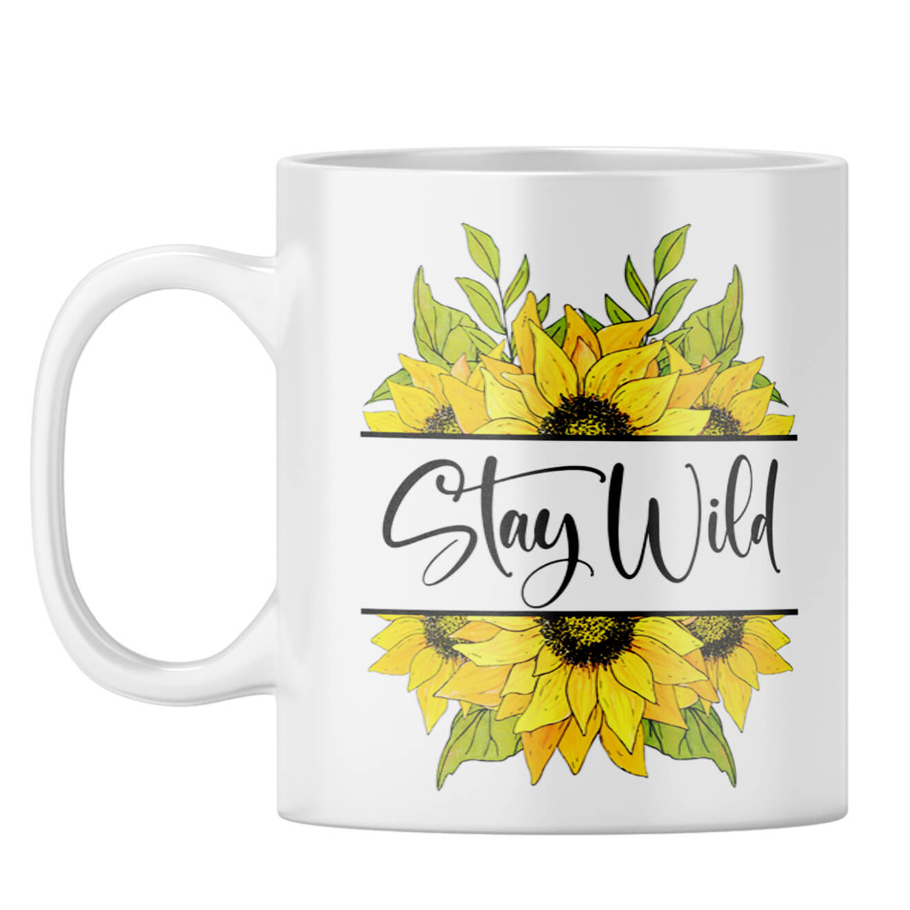 Stay Wild Coffee Mug White