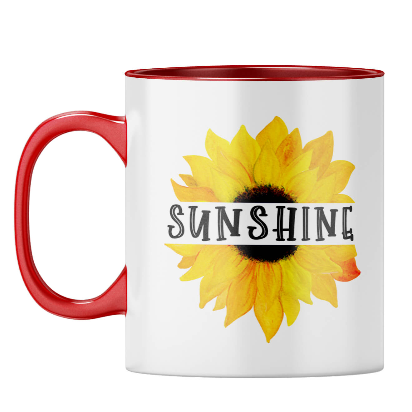 Sunshine Coffee Mug Red