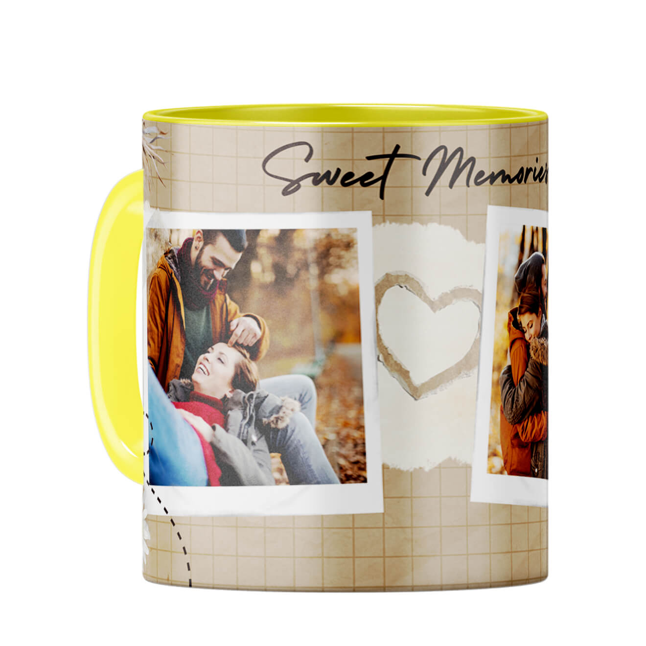 Sweet Memories Coffee Mug Yellow
