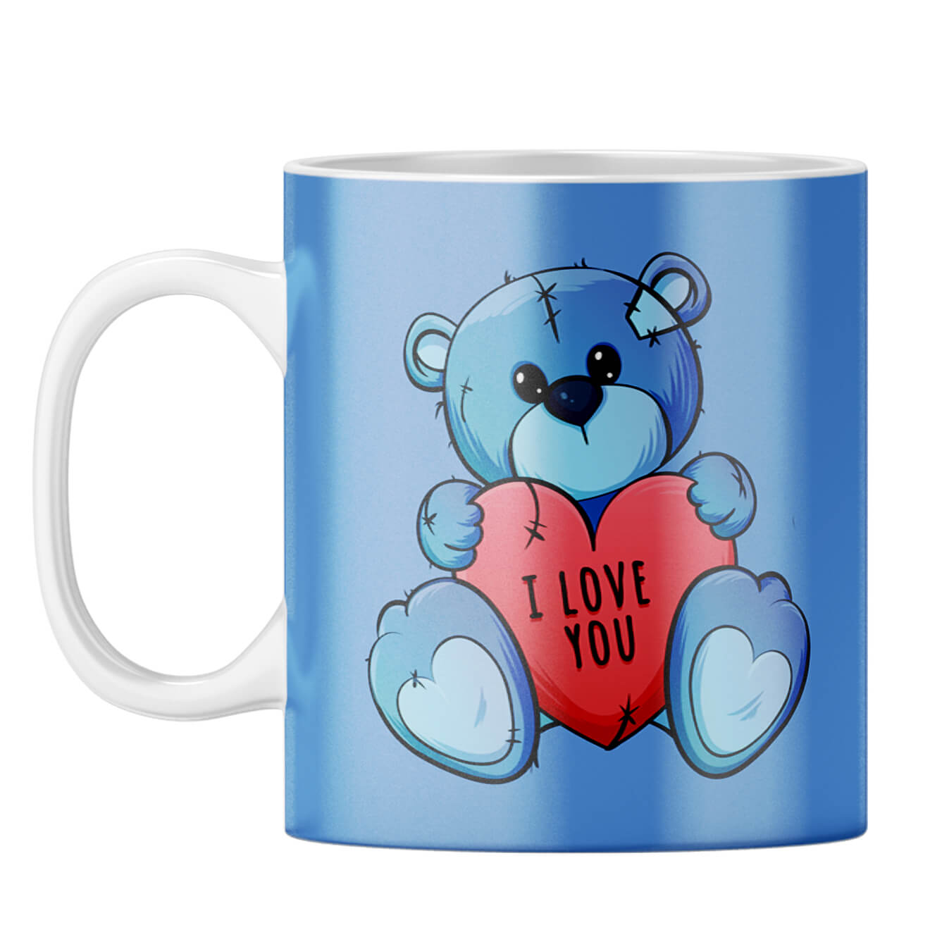 Teddy Love Coffee Mug White