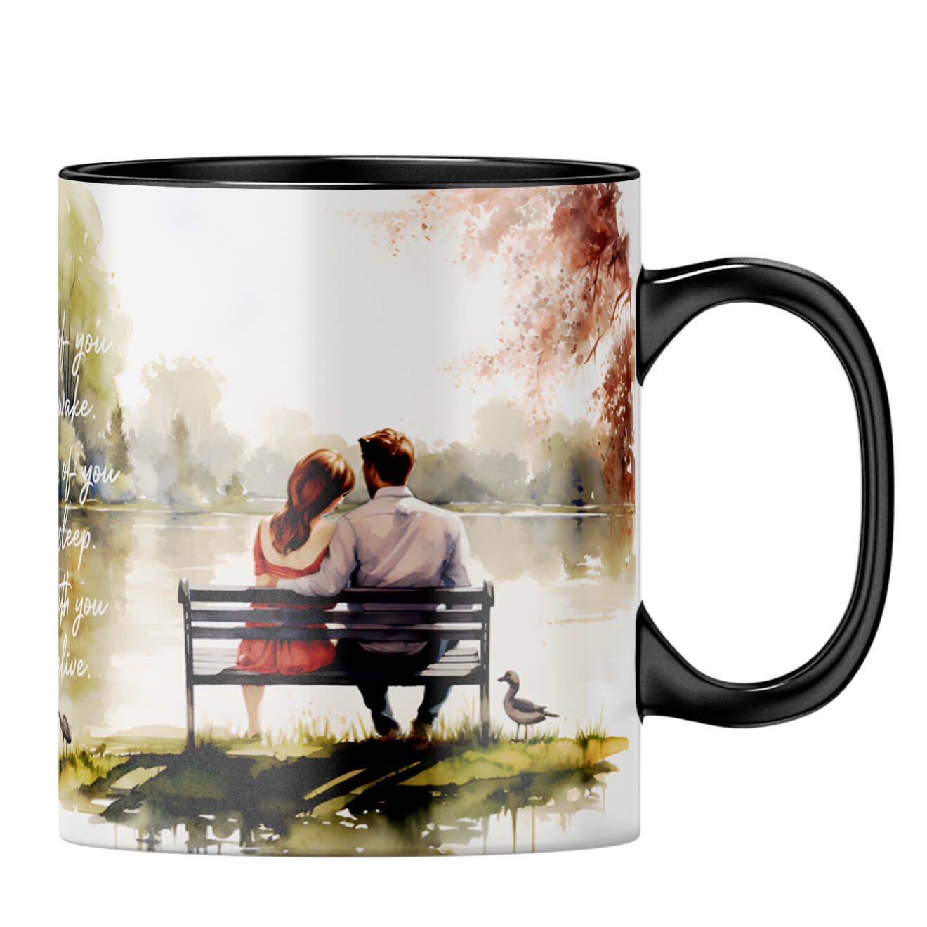 Thinking of You Coffee MugB-Black