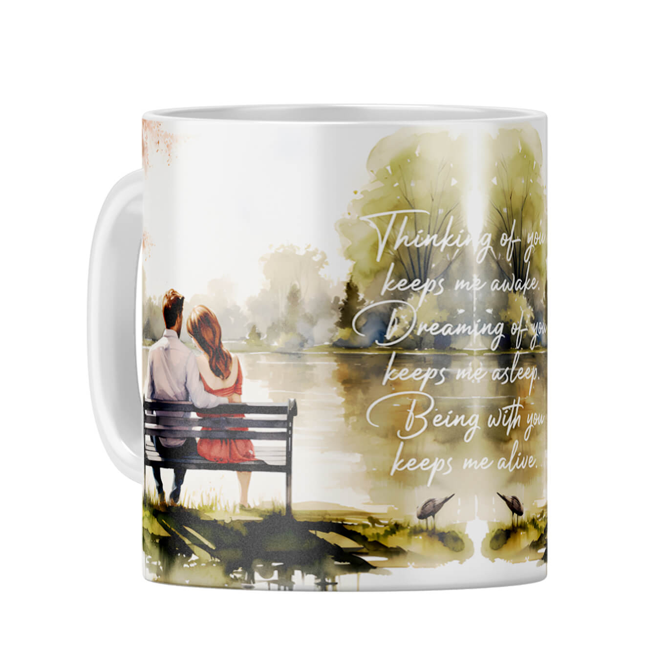 Thinking of You Coffee Mug White