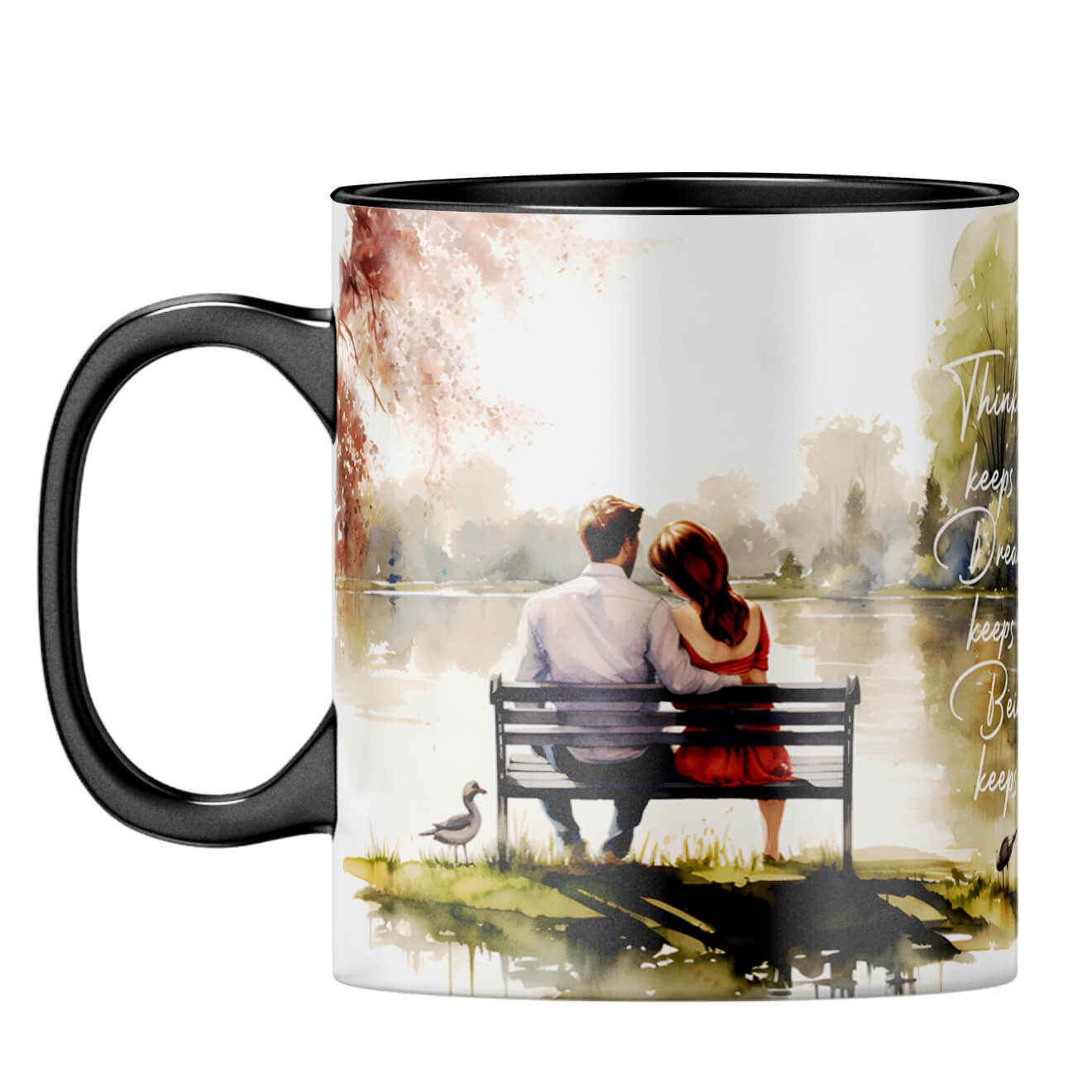 Thinking of You Coffee MugF-Black