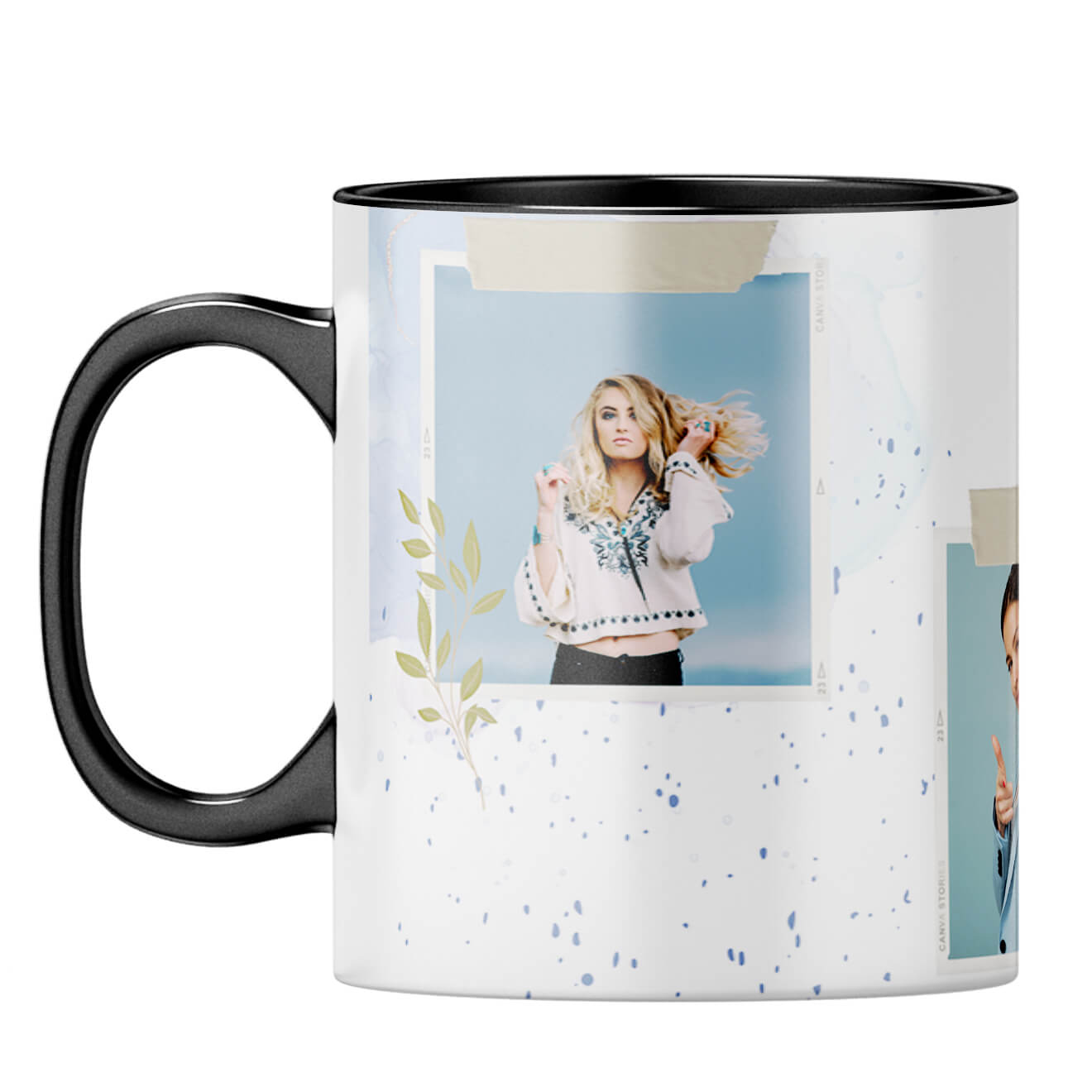 Three Special Photos Coffee MugF-Black