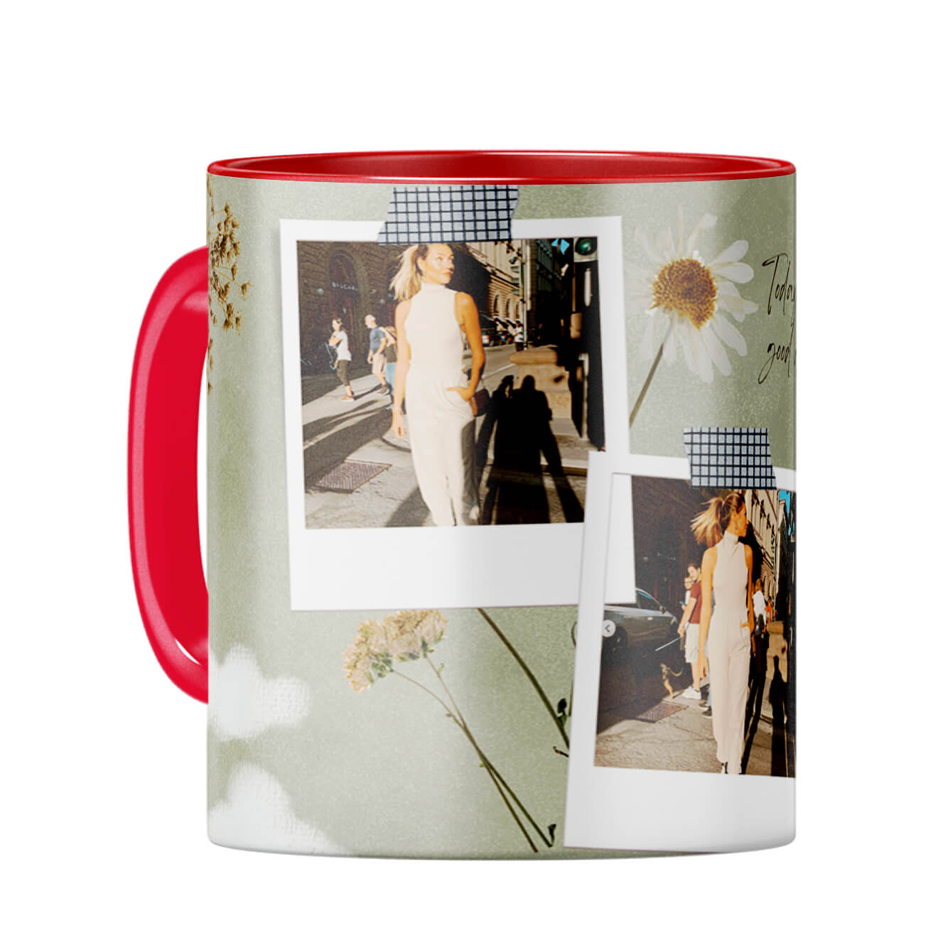 Today is Good Day Coffee Mug Red