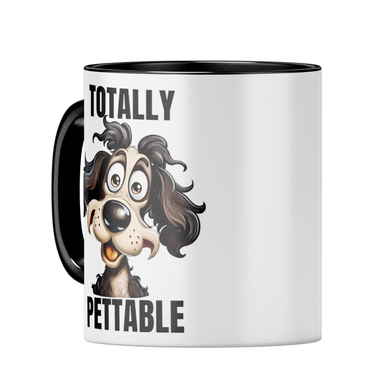 Totally Pettable Coffee MugC-Black