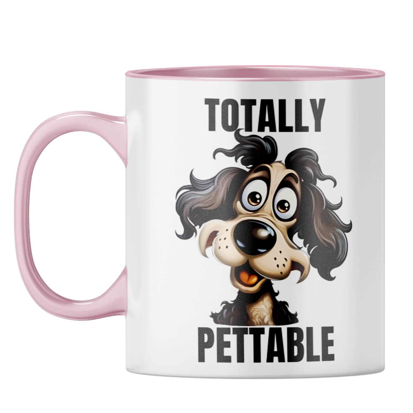 Totally Pettable Coffee Mug Pink