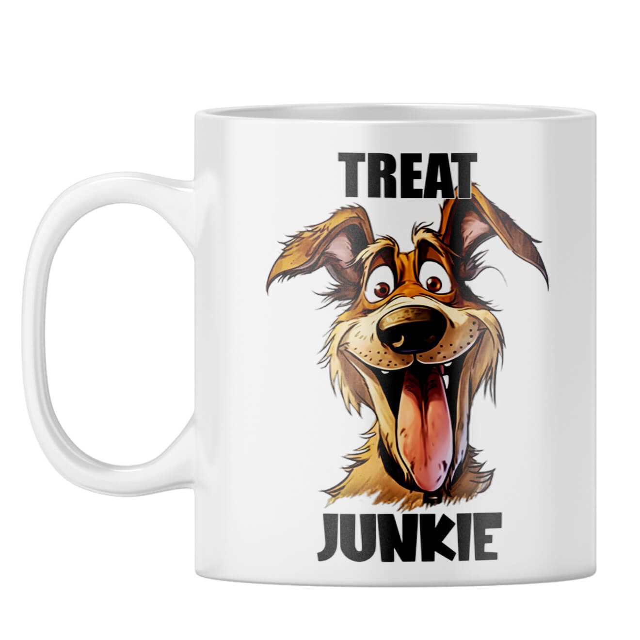 Treat Junkie Coffee Mug White