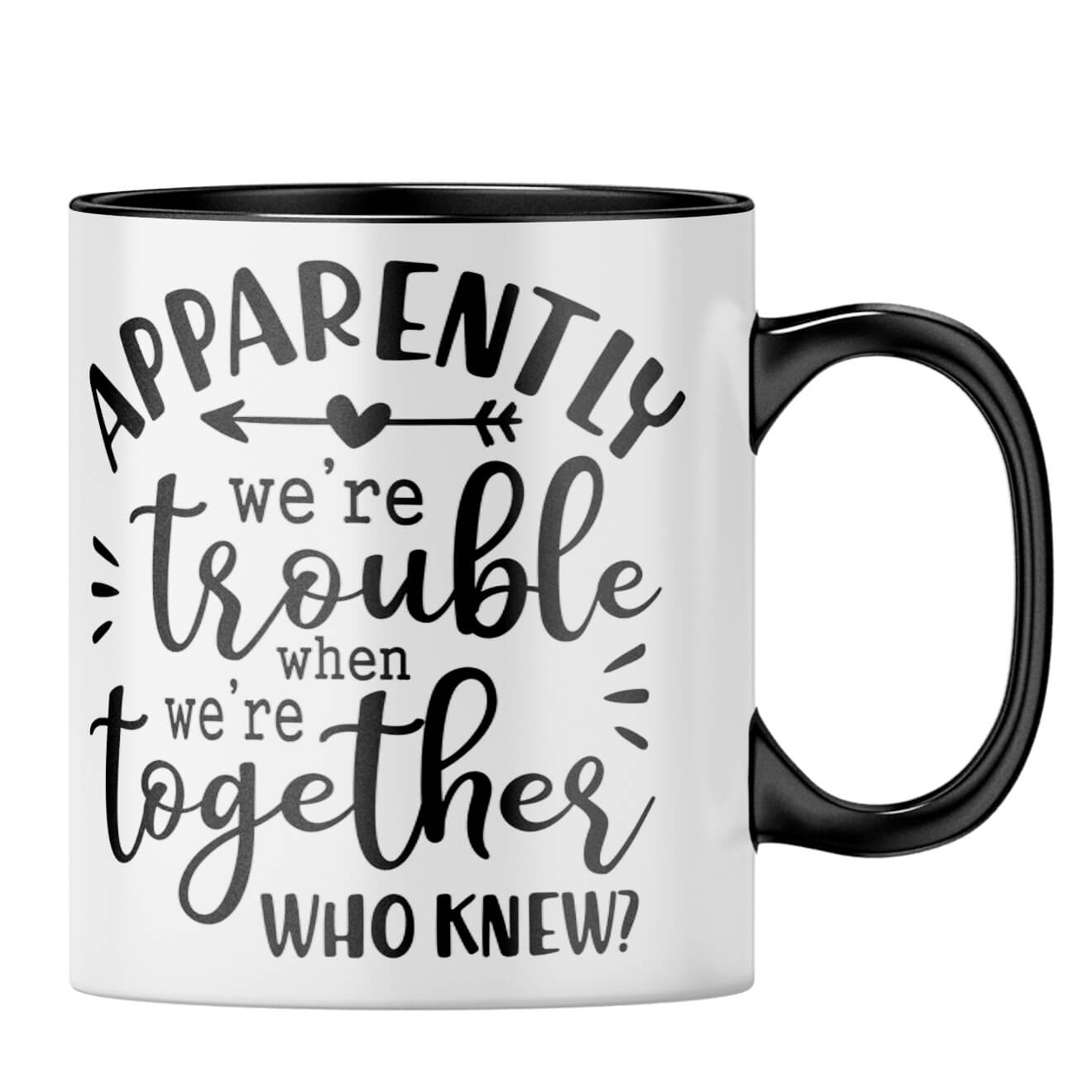 Trouble Together Coffee MugB-Black