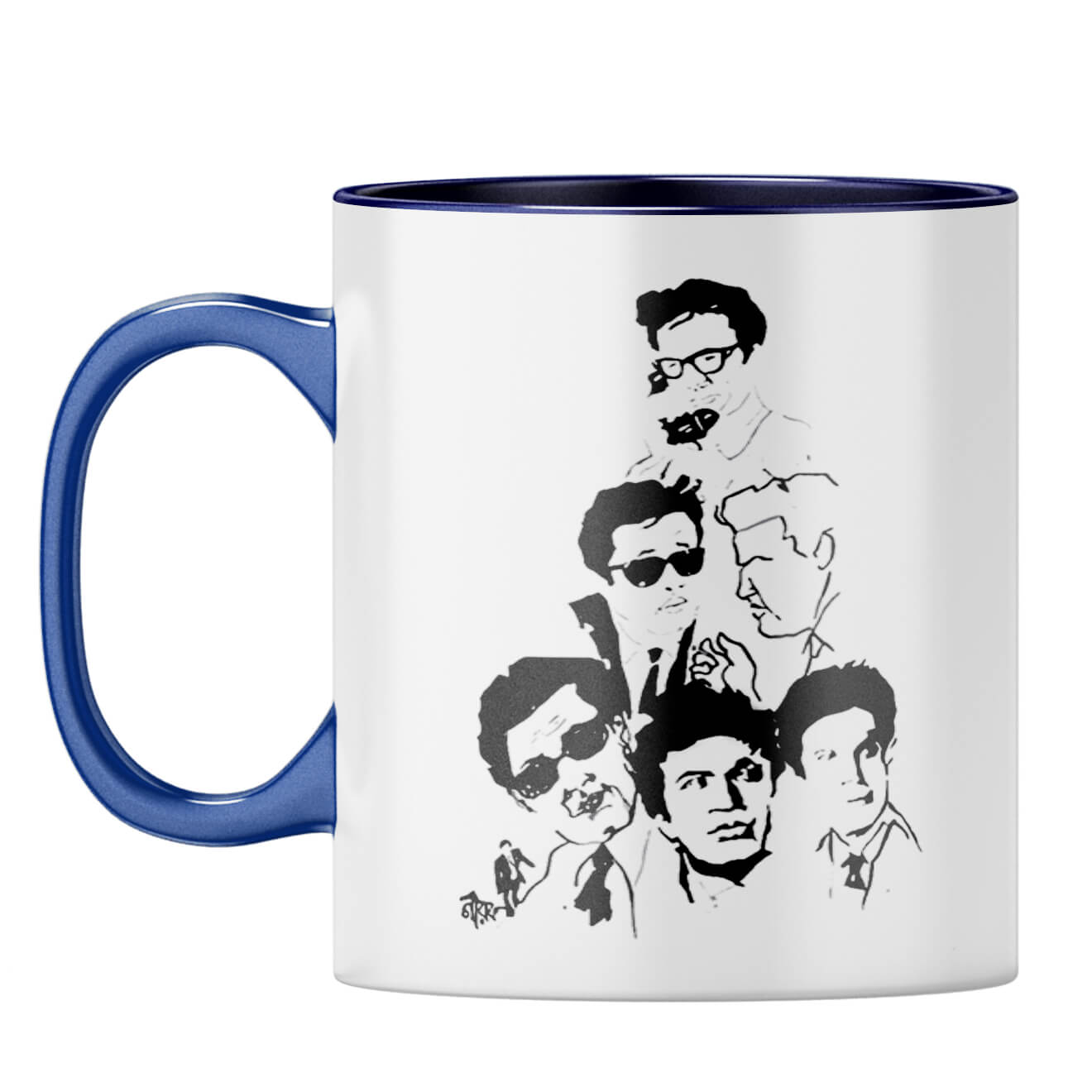 Uttam Kumar Coffee Mug Dark Blue