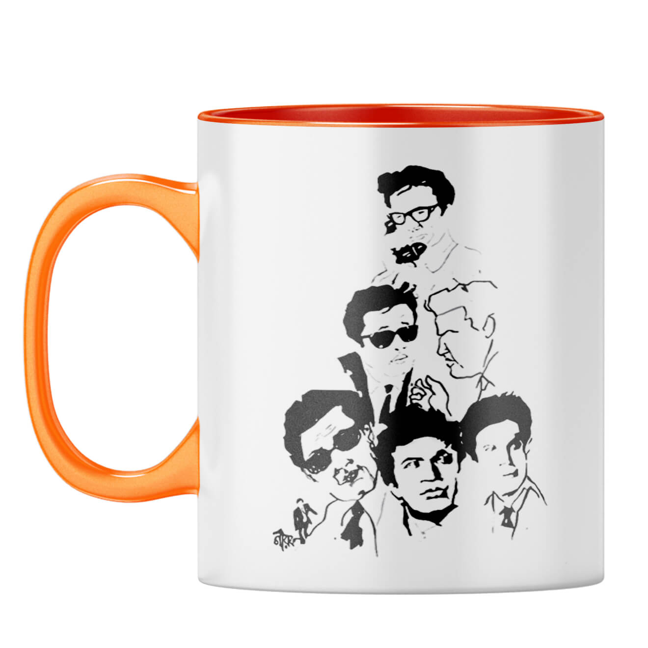 Uttam Kumar Coffee Mug Orange