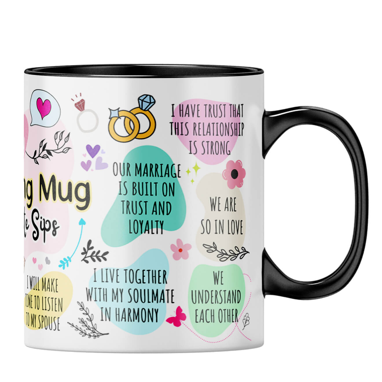 Wedding Soulmate Coffee MugB-Black