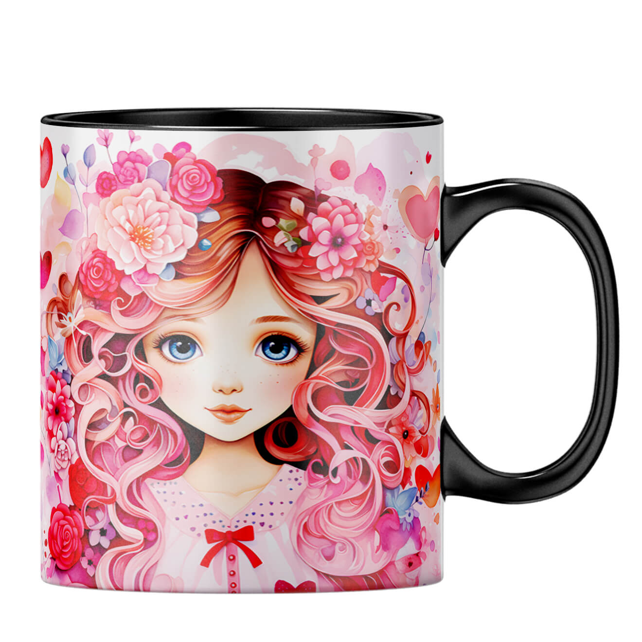 YuBingo Anime Romance Coffee MugB-Black