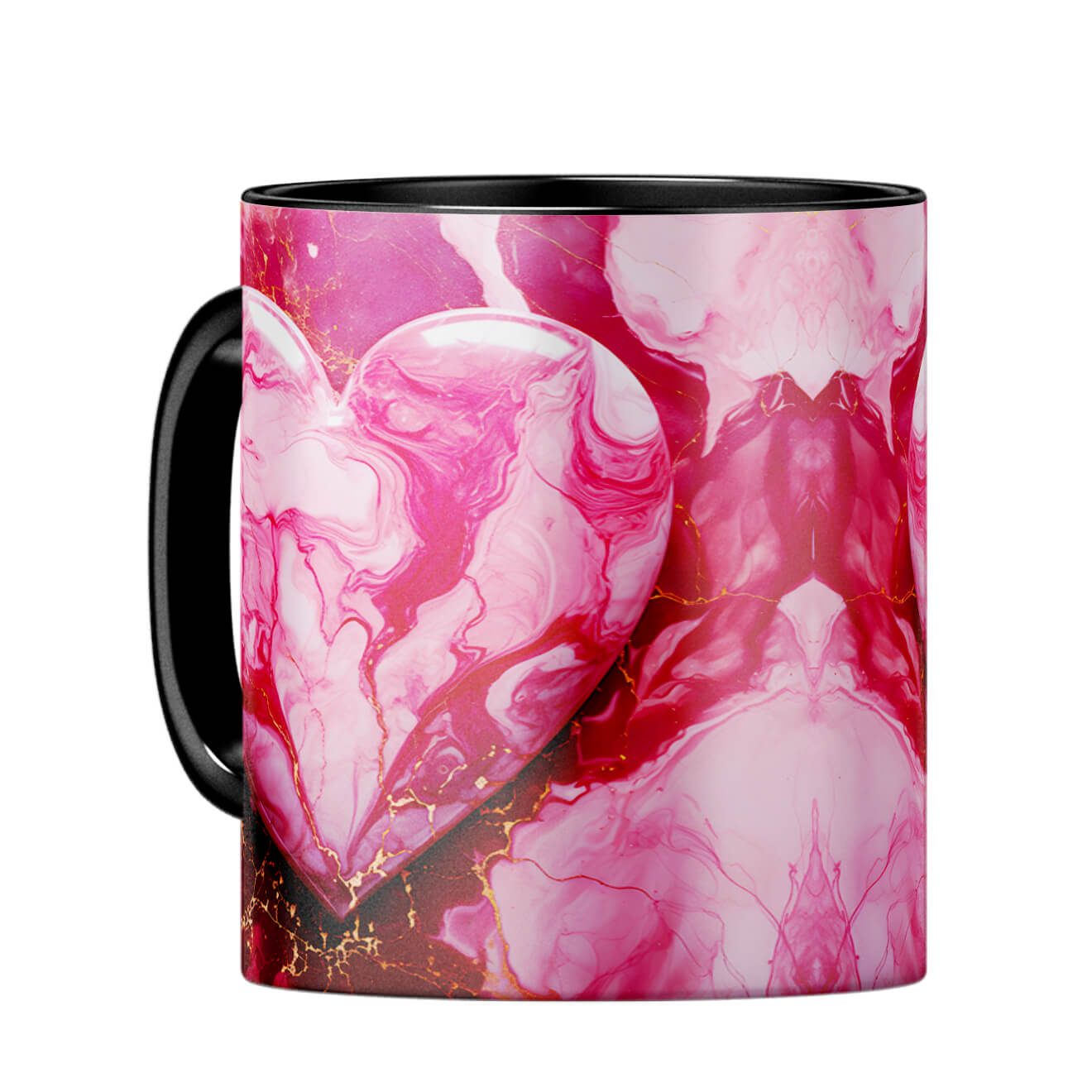 YuBingo Big Heart Dreams Coffee MugC-Black