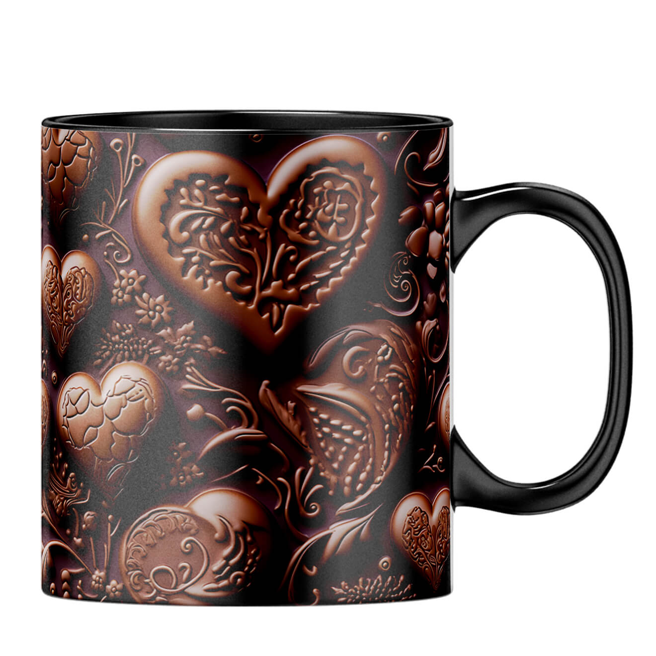 YuBingo Choco Love Delight Coffee MugB-Black
