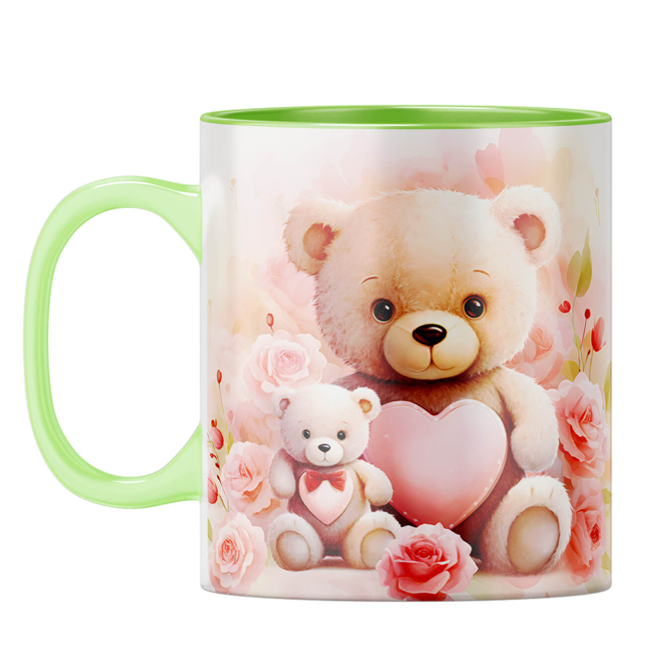 YuBingo Cute Love Symphonies Coffee Mug Light Green